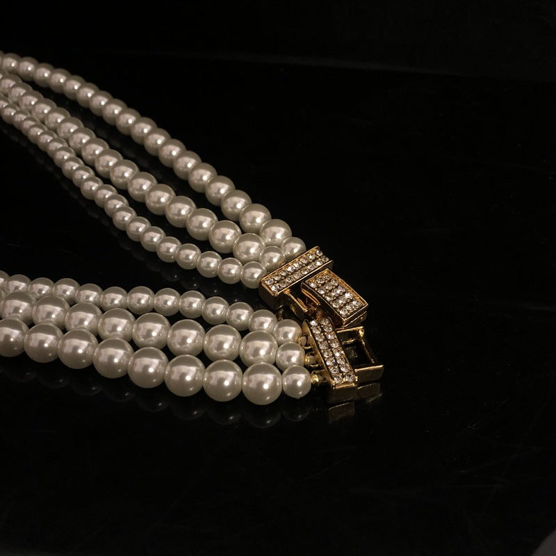 Whispers of Victoria — Vintage Pearl & Crystal Set