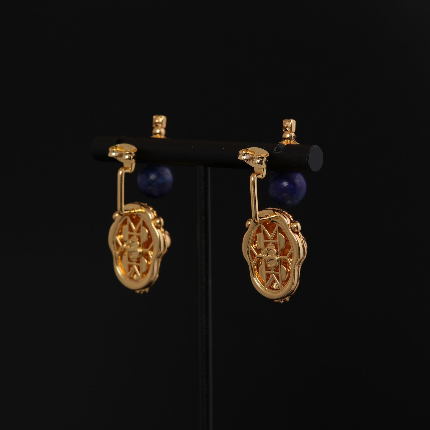Regal Lion Head Earrings
