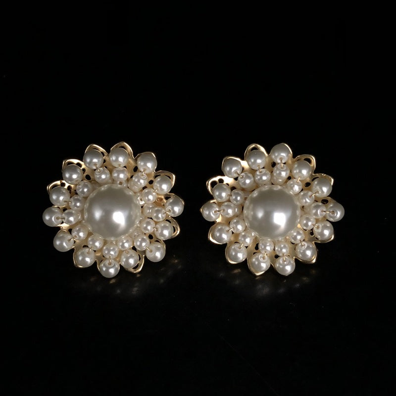 Royal Pearl Blossom Necklace Set