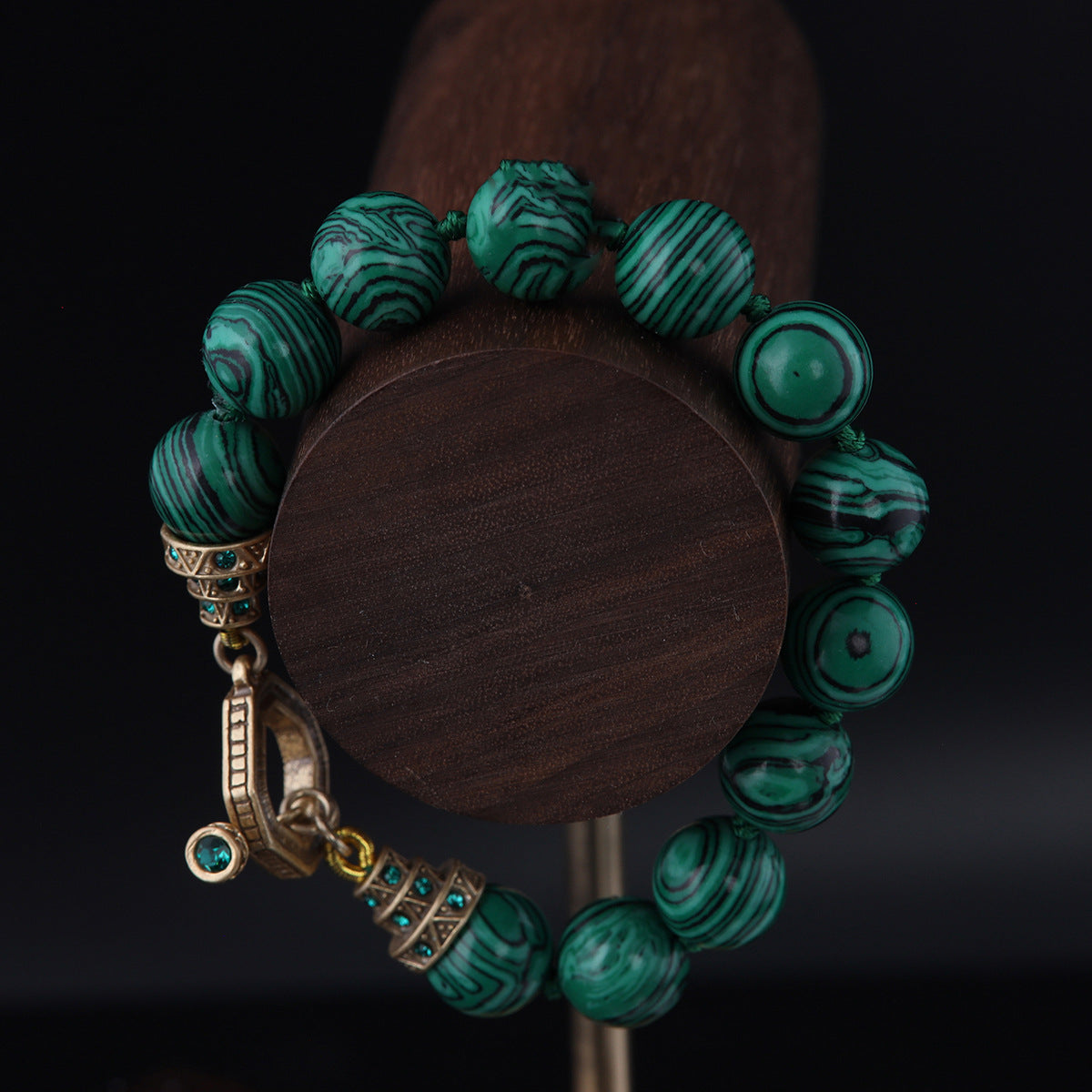 The Emerald Echo Bracelet