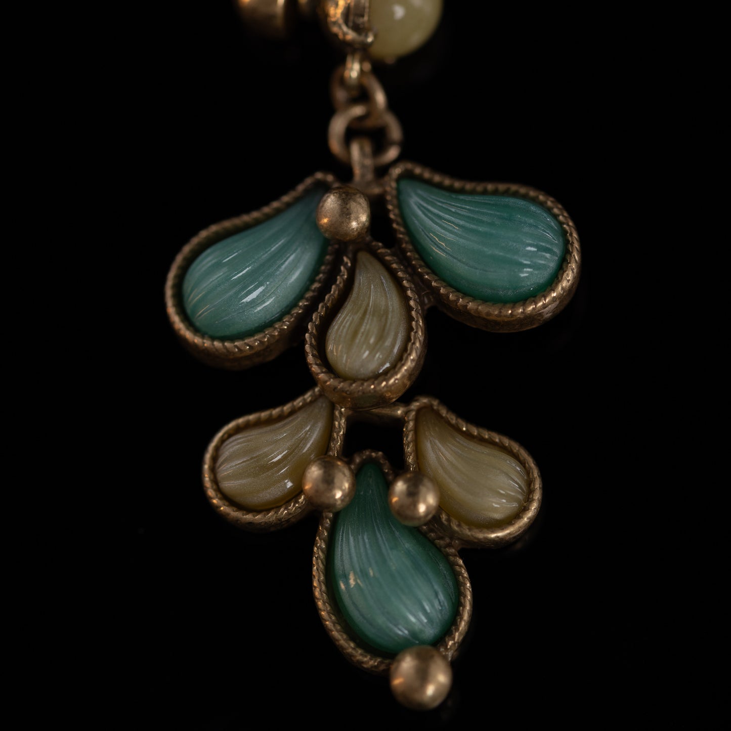 The Multicolor Petal Earrings