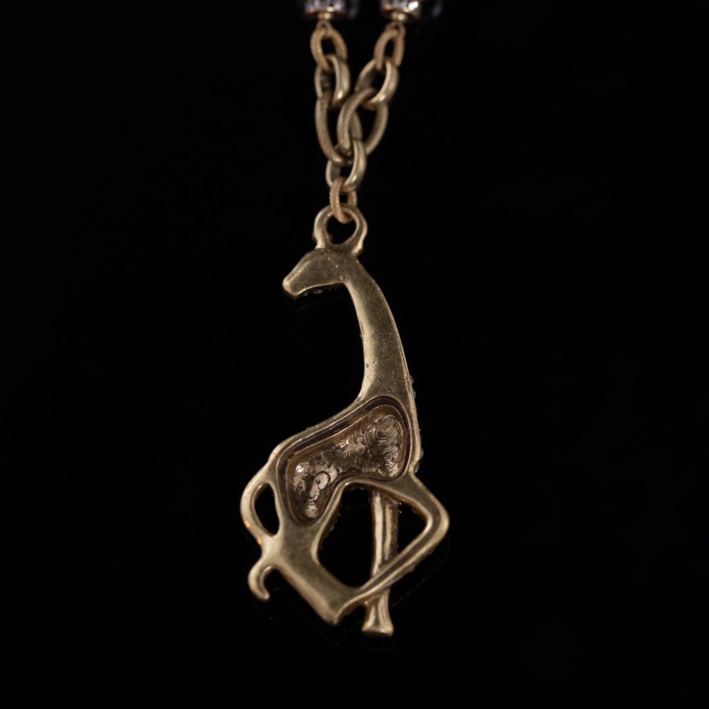 Savannah Charm Giraffe Necklace