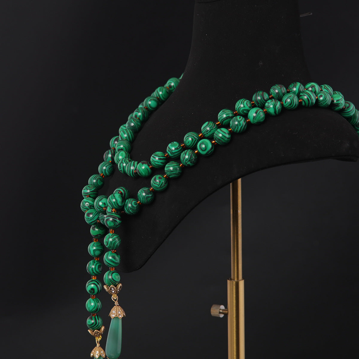 Emerald Cascade Necklace
