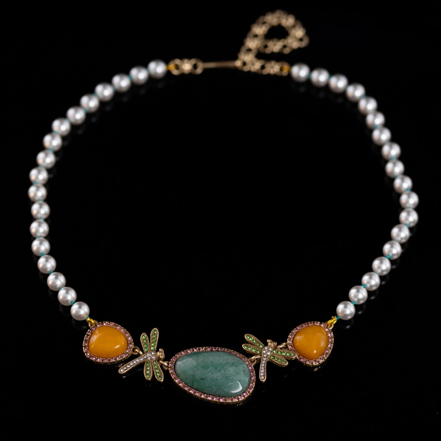 Dragonfly Garden Necklace