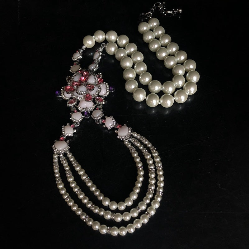 Blossom Pearl & Pink Gem Set