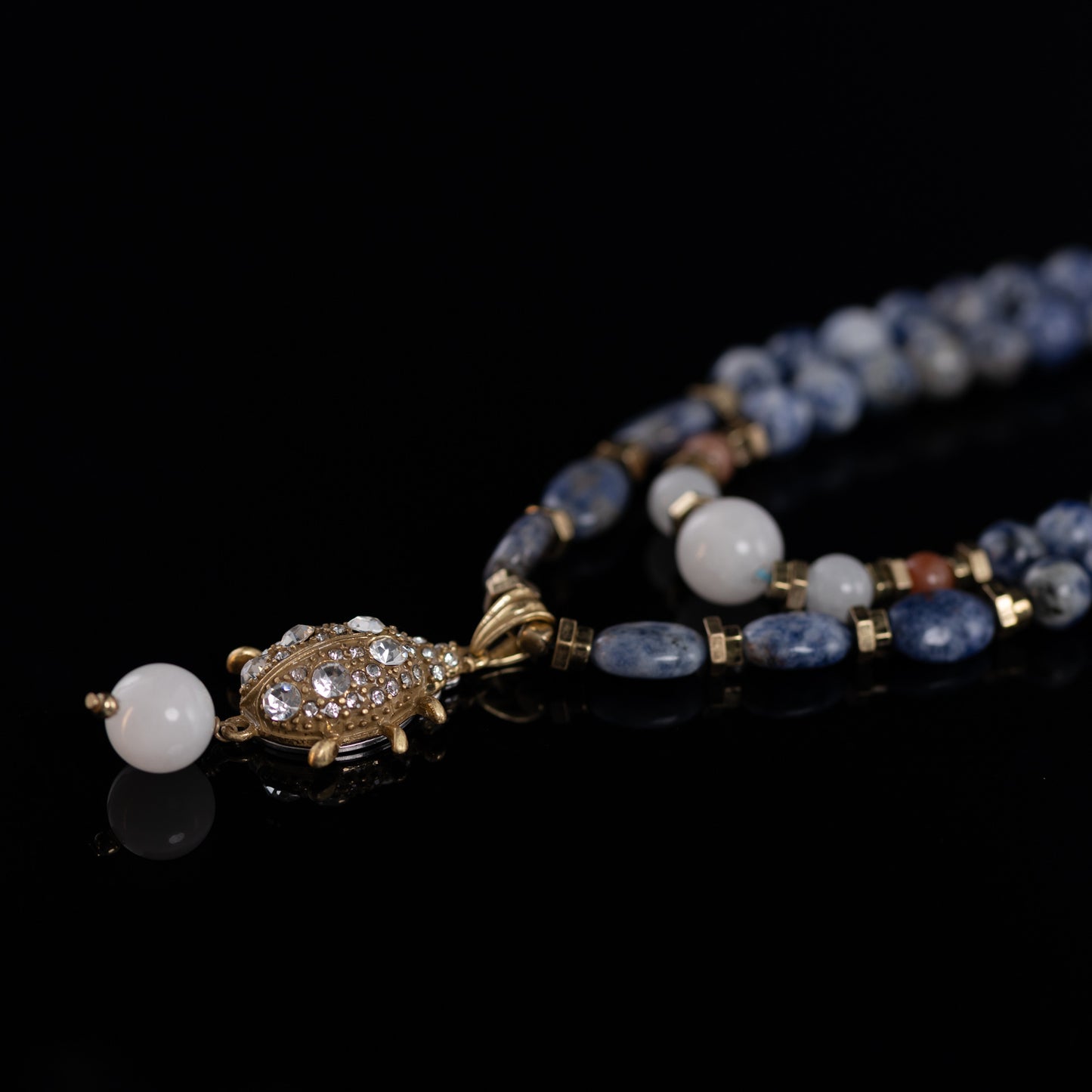 The Beetle Queen Necklace