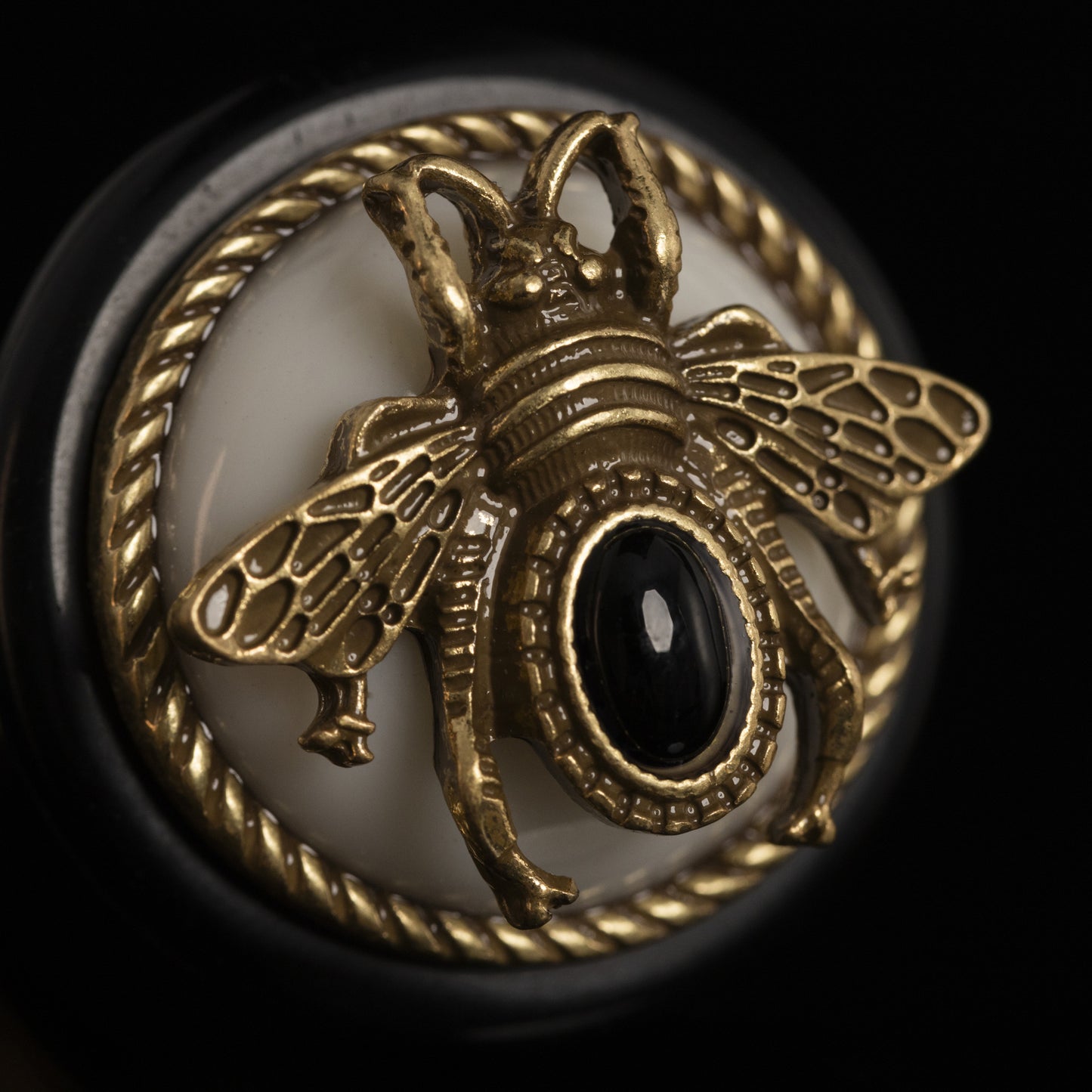 The Royal Bee Emblem Ring