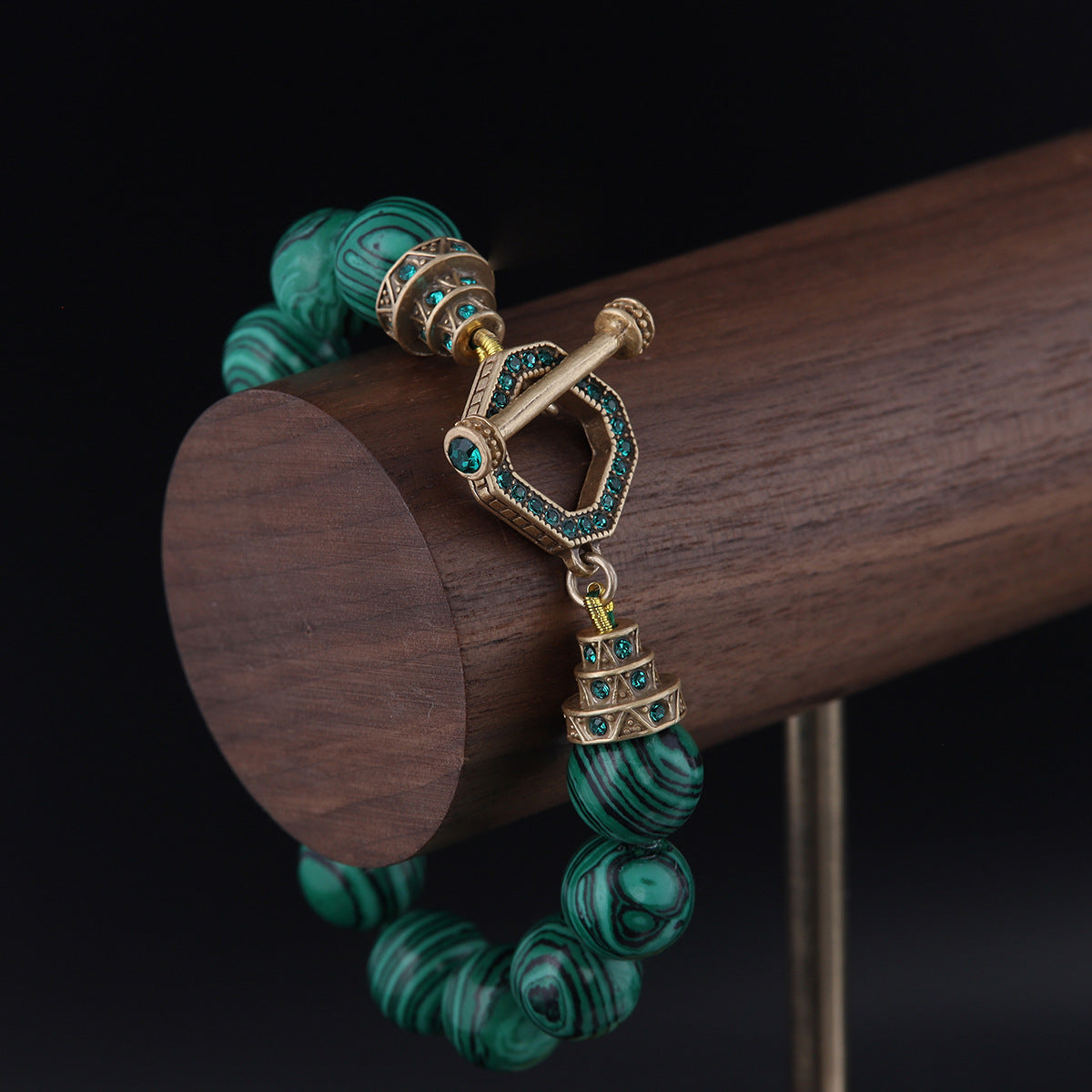 The Emerald Echo Bracelet