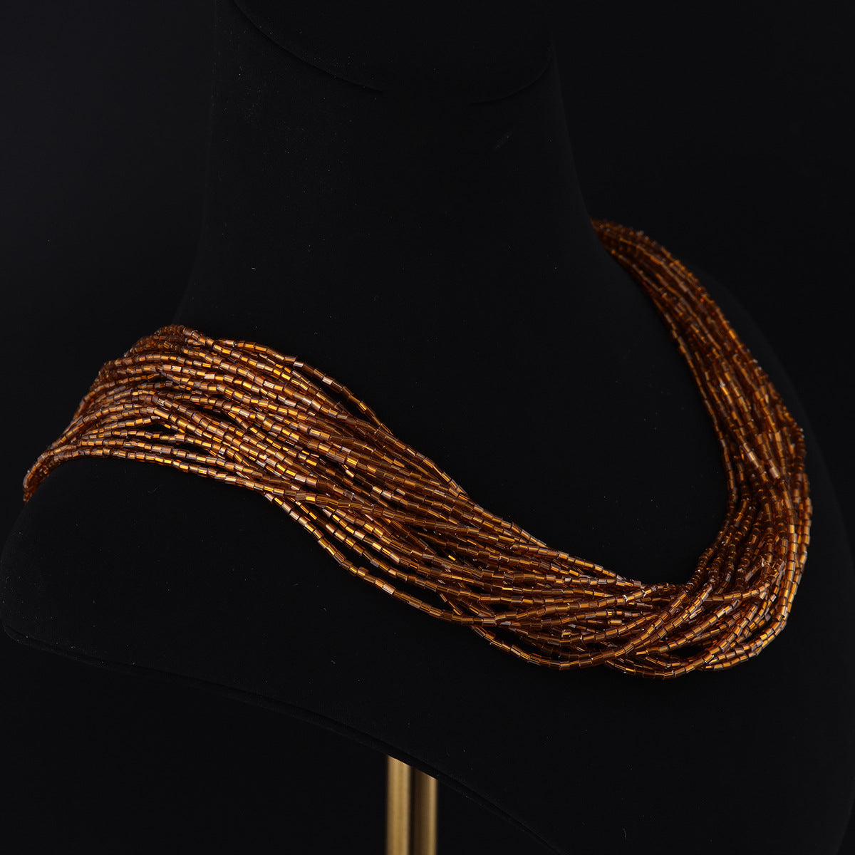Gold Bead Necklace