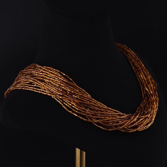 Gold Bead Necklace