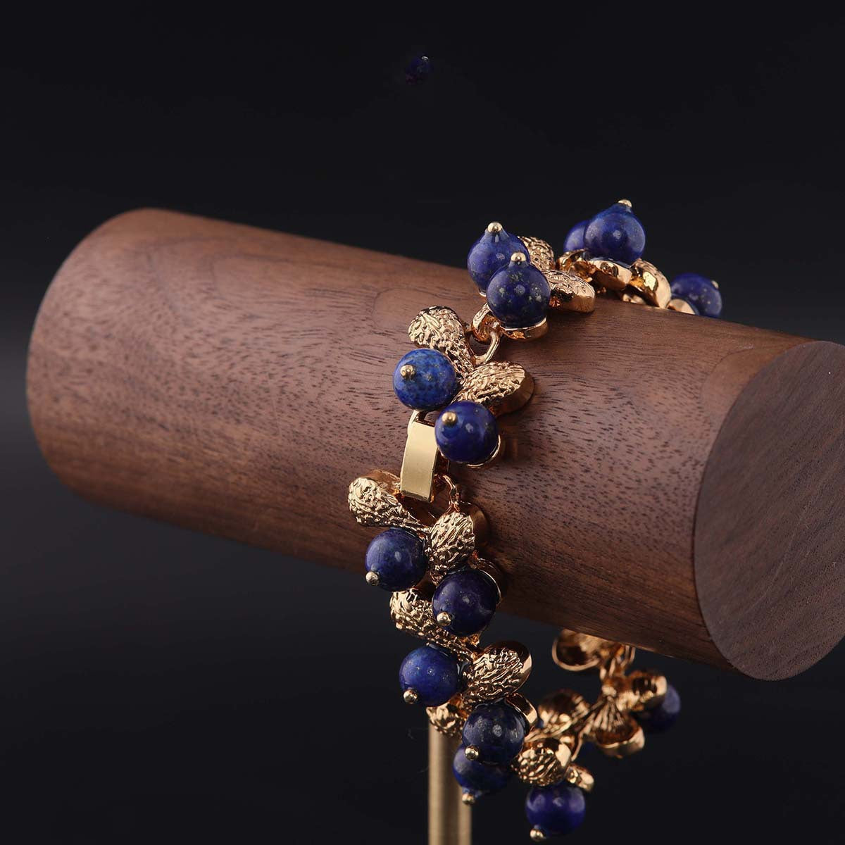 Lapis Lazuli Grape Bracelet