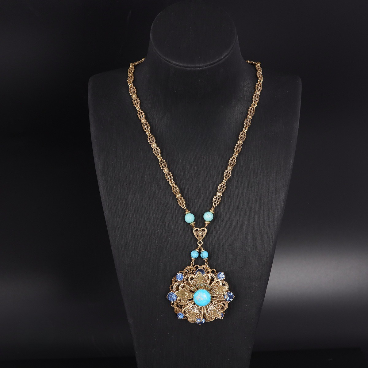 Byzantine Bloom Necklace