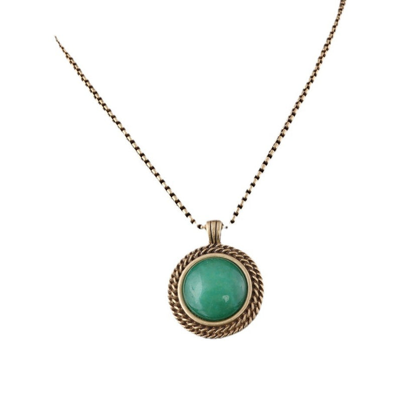 Green Agate Necklace