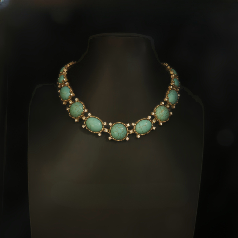 Turquoise Queen Vintage Jewelry Set