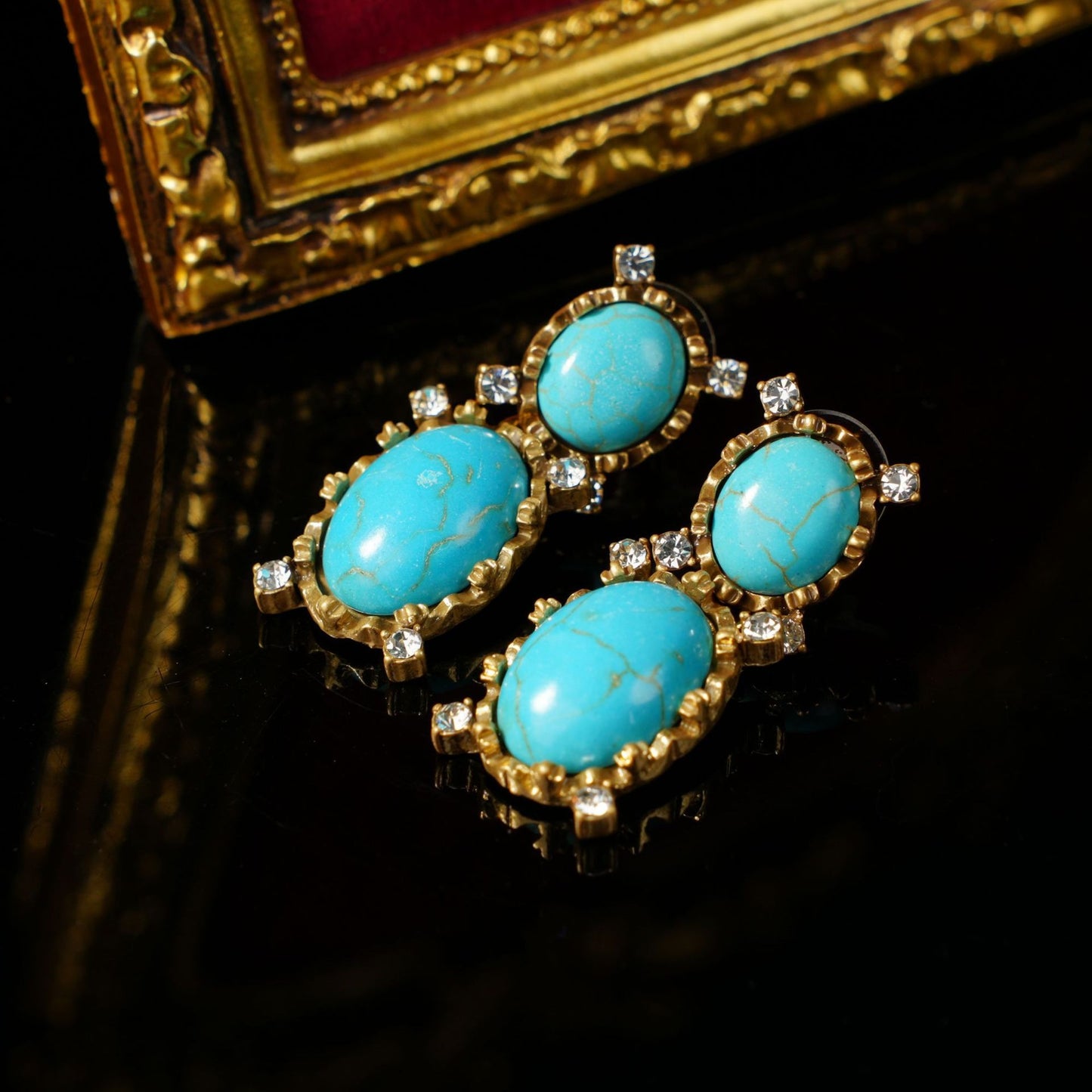 Turquoise Queen Vintage Jewelry Set