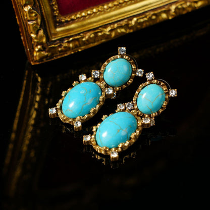 Turquoise Queen Vintage Jewelry Set