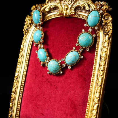 Turquoise Queen Vintage Jewelry Set