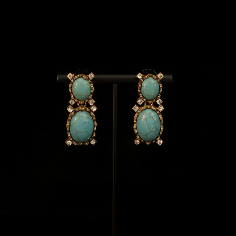 Turquoise Queen Vintage Jewelry Set