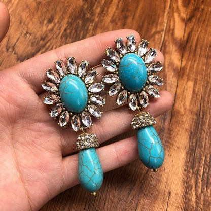 Pearl Turquoise Jewelry Set