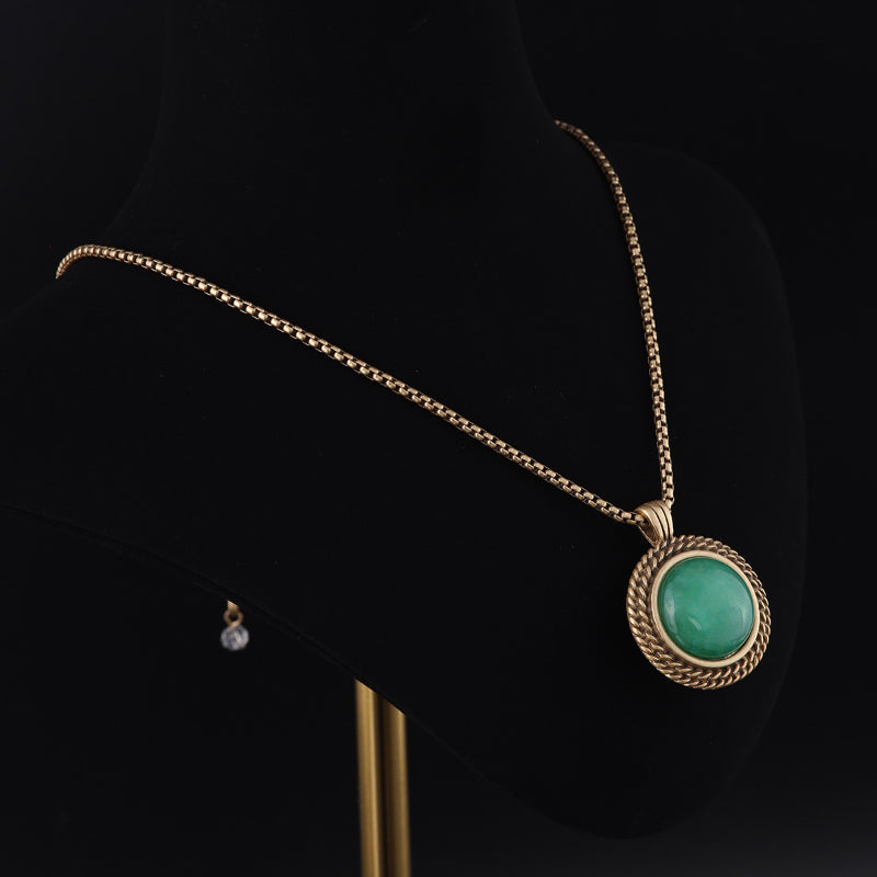 Green Agate Necklace