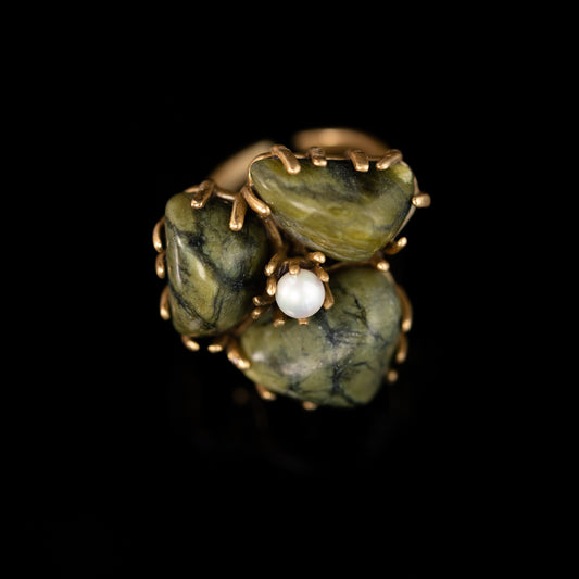 The Moss Gem Ring