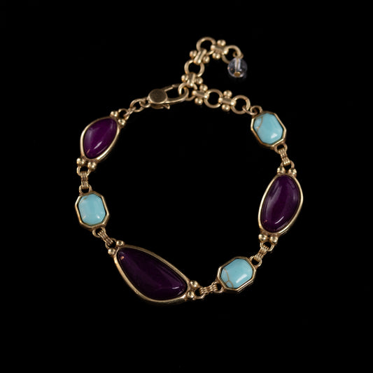 Natural Stone Rhombus Bracelet
