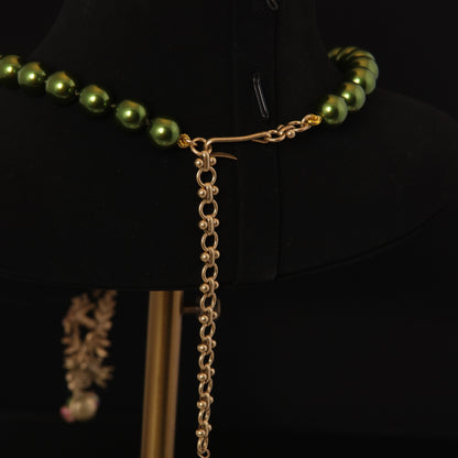Enchanted Garden Crystal Vine Necklace