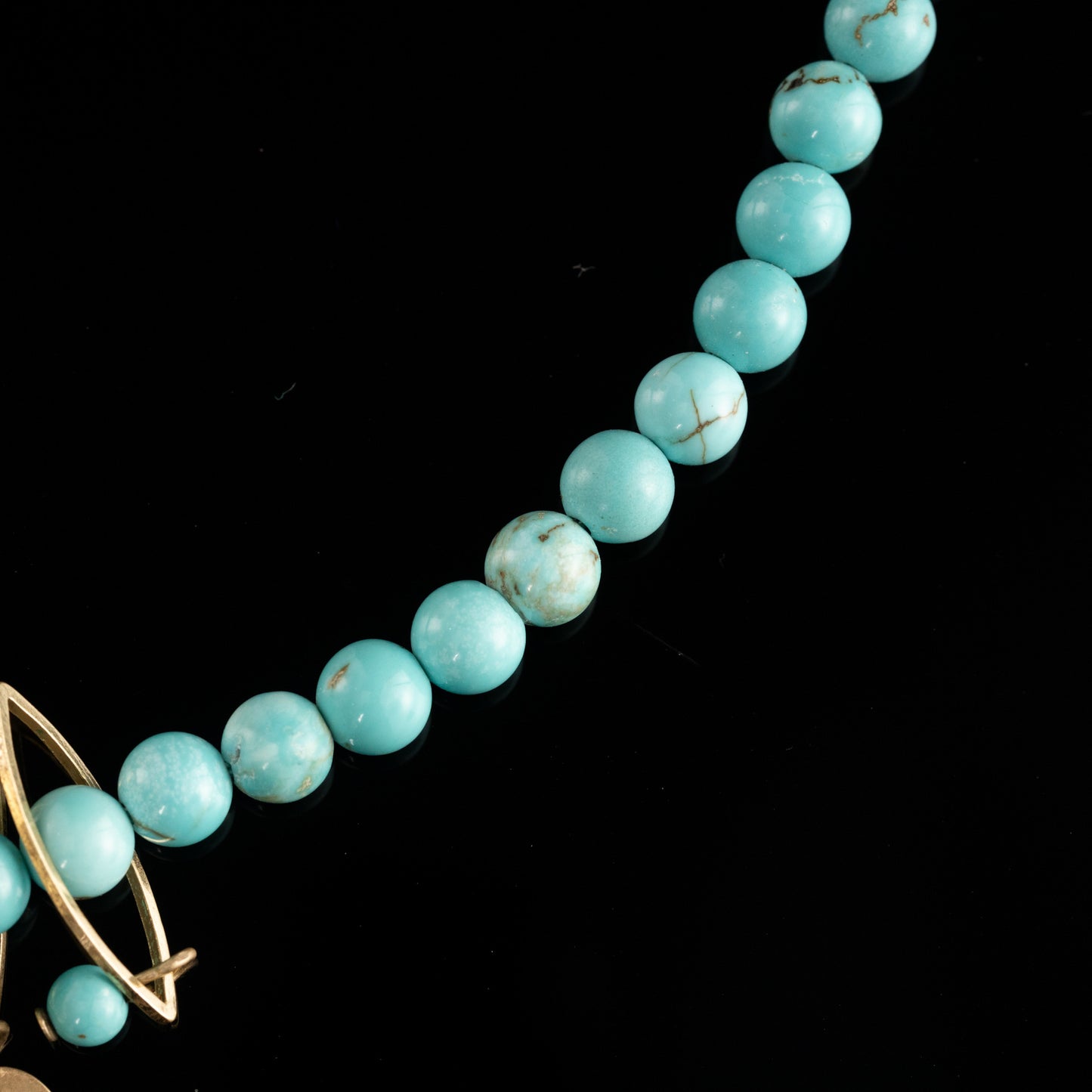 Vintage Turquoise Statement Necklace