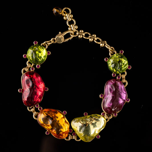 Rainbow Gemstone Bracelet
