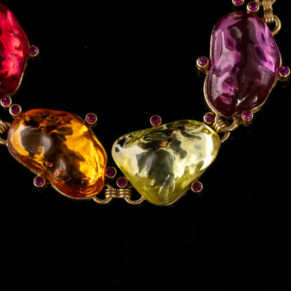 Rainbow Gemstone Bracelet