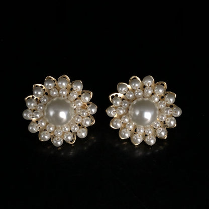Royal Pearl Blossom Necklace Set