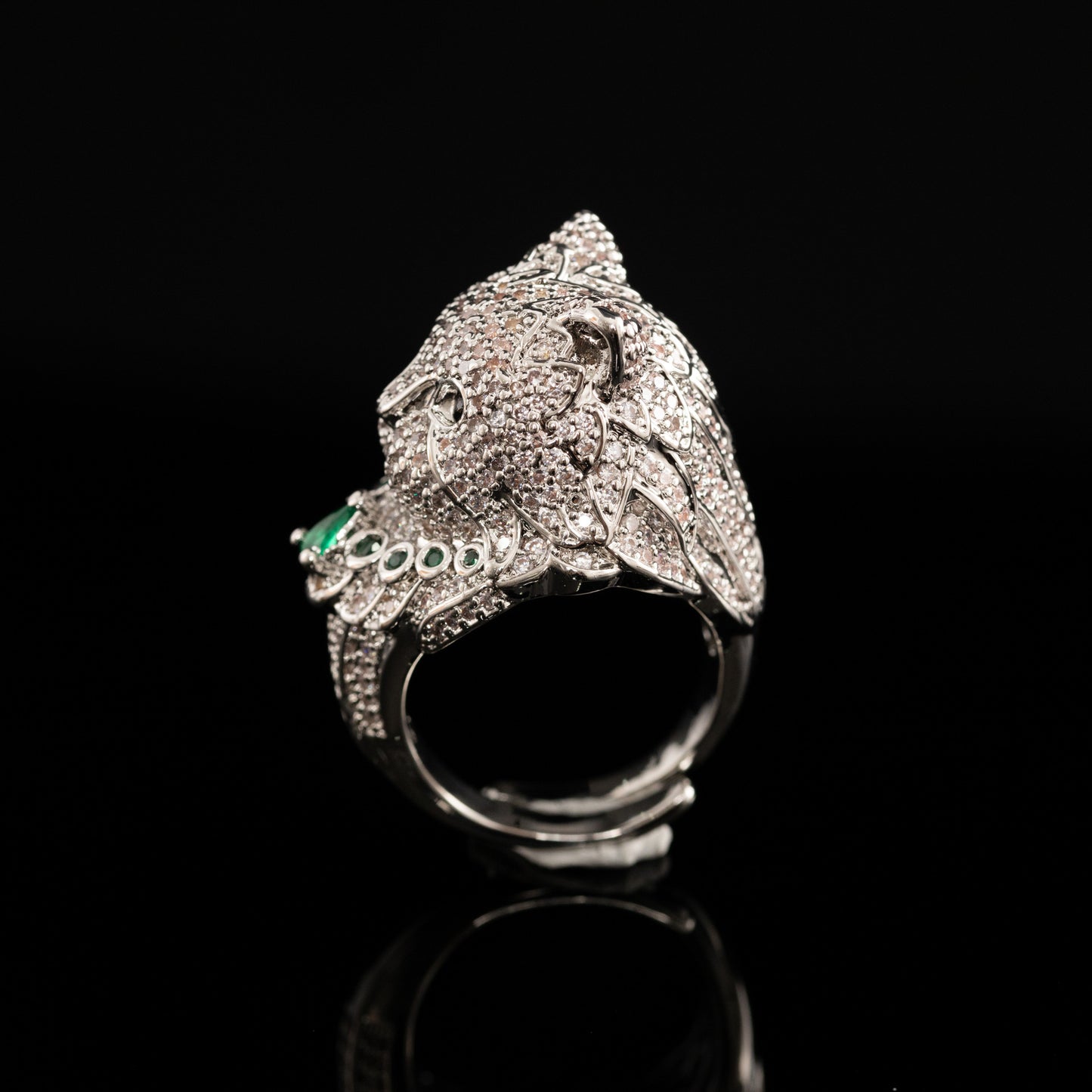 Vintage Feline Majesty Ring
