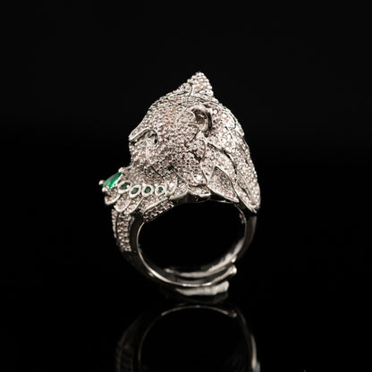 Vintage Feline Majesty Ring