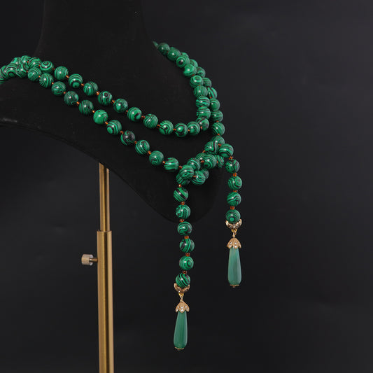 Emerald Cascade Necklace