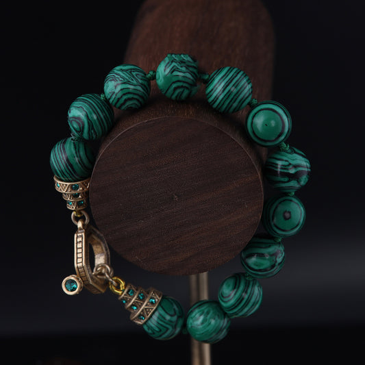 The Emerald Echo Bracelet