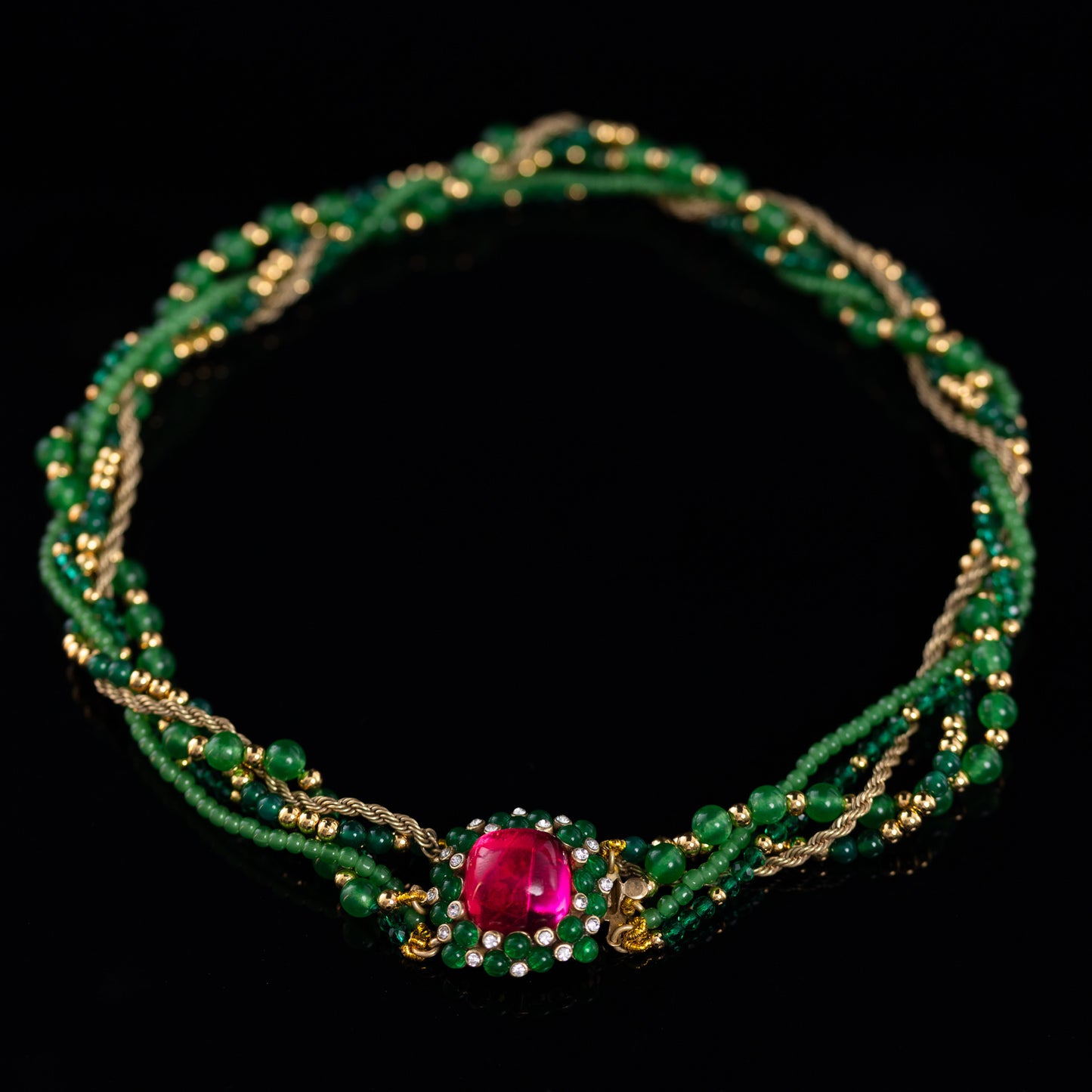 Emerald Garden Necklace