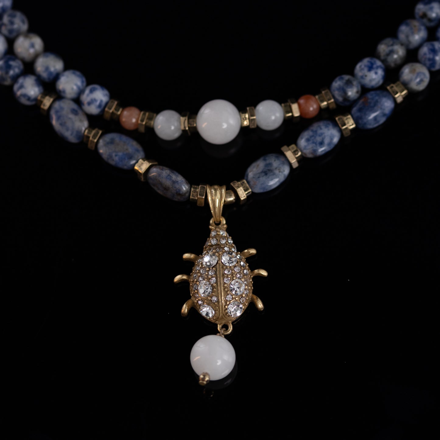 The Beetle Queen Necklace