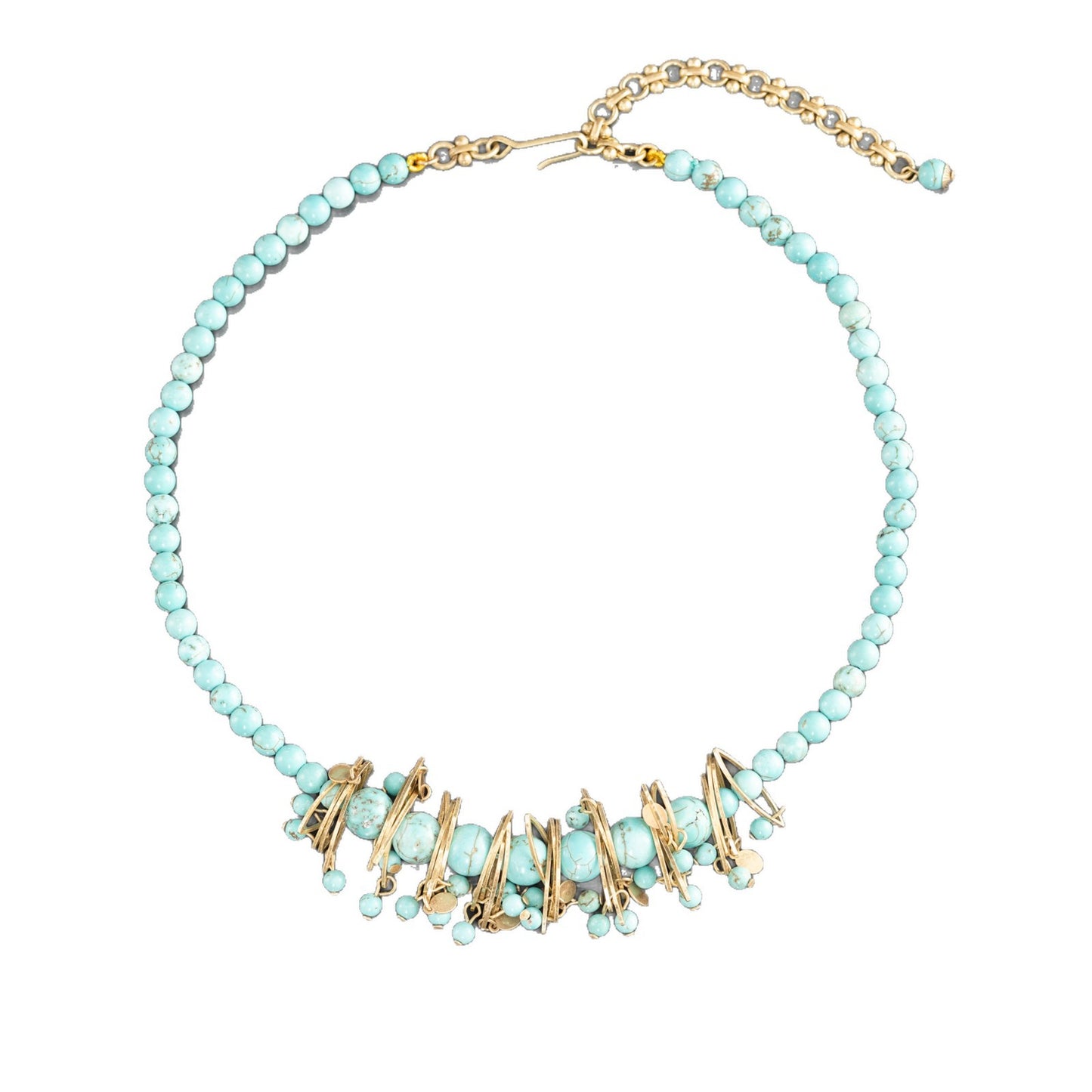 Vintage Turquoise Statement Necklace