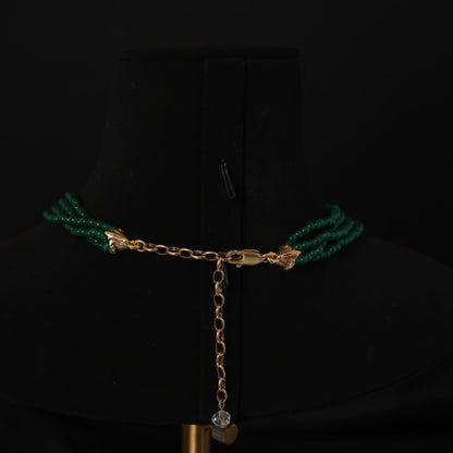 Imperial Pearl & Emerald Necklace