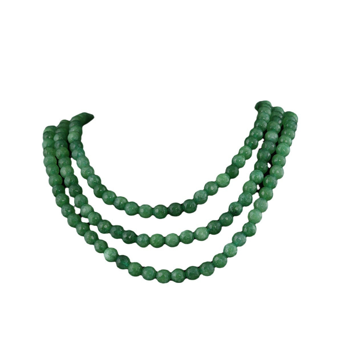 Elegant Green Gemstone Necklace