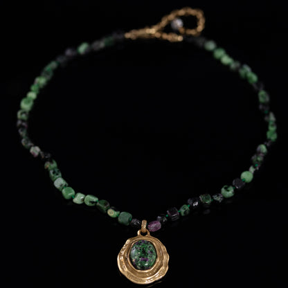 Verdant Relic Pendant Necklace
