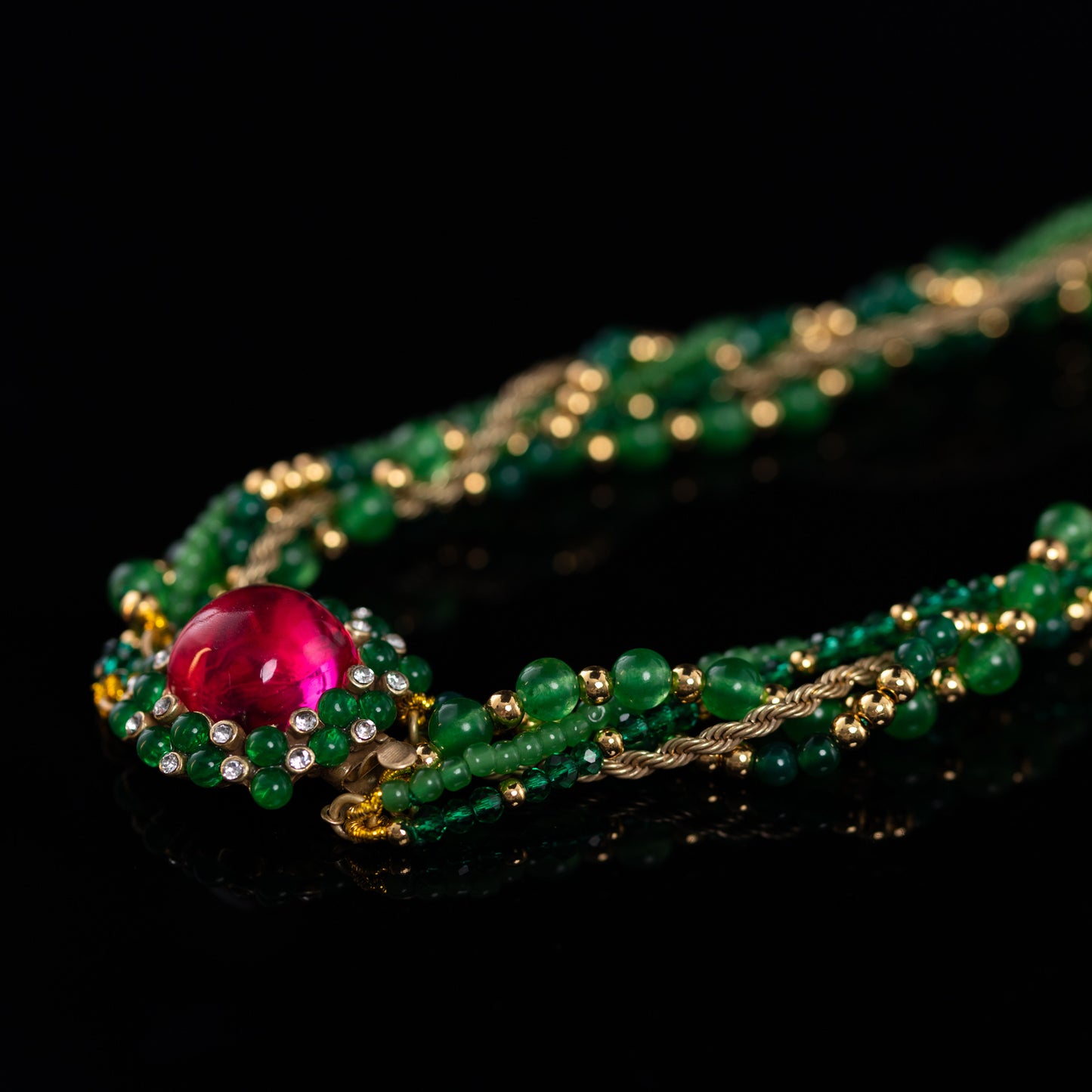 Emerald Garden Necklace
