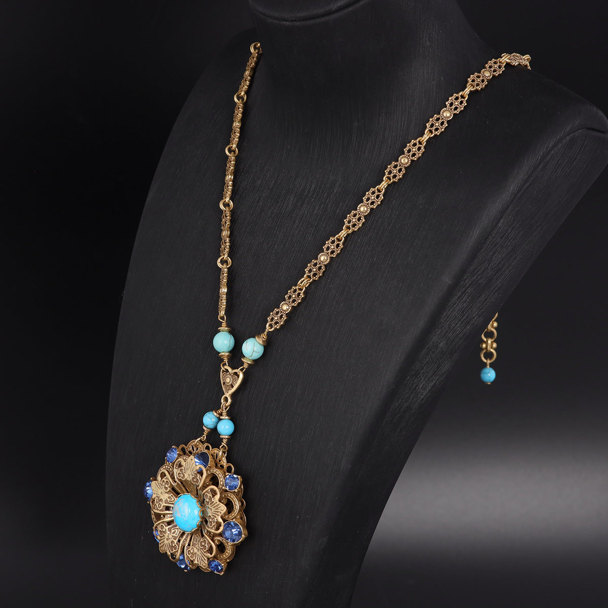 Byzantine Bloom Necklace