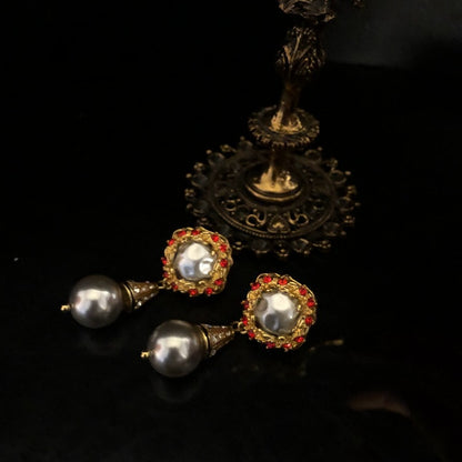Vintage Pearl Jewelry Set