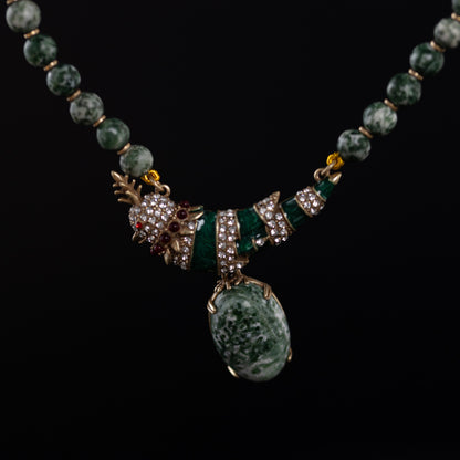 The Forest Parrot Necklace