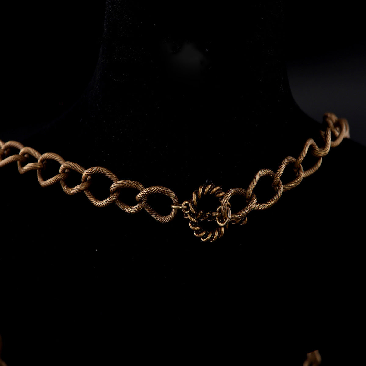 Copper Flame Relic Necklace
