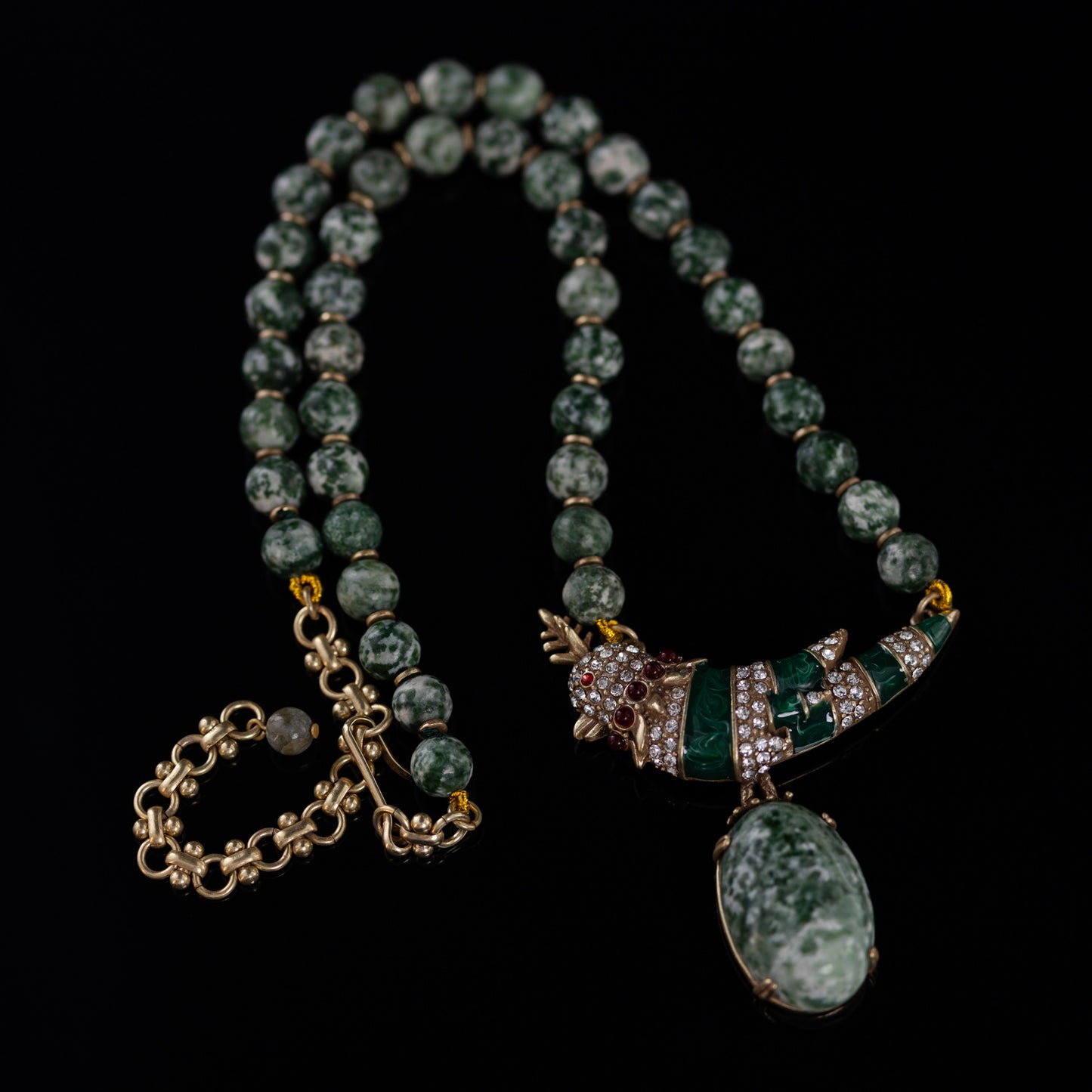 The Forest Parrot Necklace
