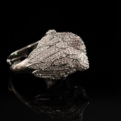 Vintage Feline Majesty Ring