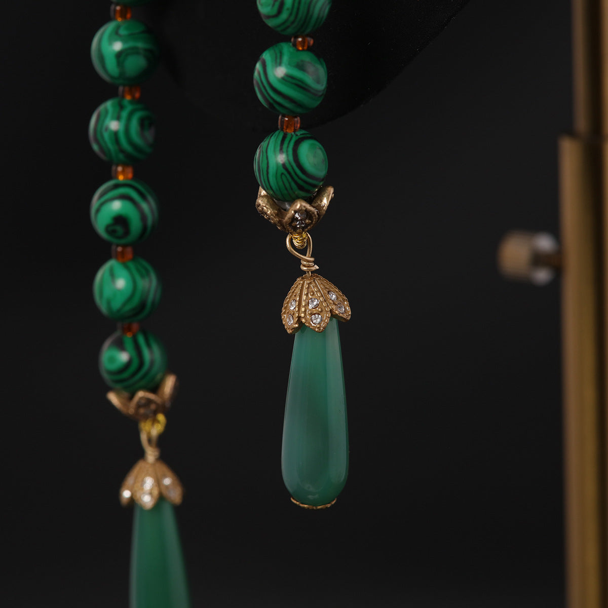 Emerald Cascade Necklace