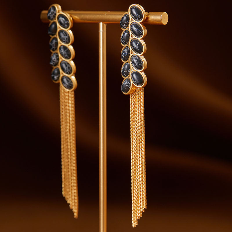 Tassel Wheat Ear Earrings